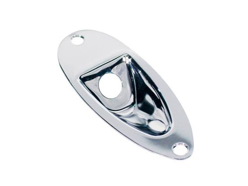 JP-2-C Boston  recessed jack plate, Stallion, metal, chrome