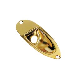 JP-2-G Boston  recessed jack plate, Stallion, metal, gold