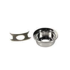   JP-4-C Boston  TE-model input cup, with retainer clip, metal, chrome