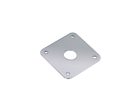 JP-5-C Boston  jack plate, square, flat metal, chrome