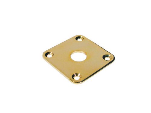 JP-5-G Boston  jack plate, square, flat metal, gold