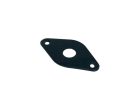 JP-6-B Boston  jack plate, diamond shape, slanted metal, black