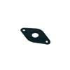 JP-6-B Boston  jack plate, diamond shape, slanted metal, black