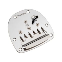   JPV-2211-11C Halon offset guitar patented vibrato, full stainless steel, cream tip, gloss