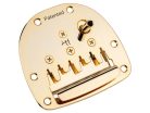 JPV-2244-11C Halon offset guitar patented vibrato, full stainless steel, cream tip, gold plated gloss