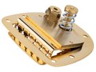 JPV-2244-11C Halon offset guitar patented vibrato, full stainless steel, cream tip, gold plated gloss