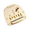 JPV-2244-11C Halon offset guitar patented vibrato, full stainless steel, cream tip, gold plated gloss