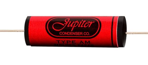 JRA020600 Jupiter  Red Astron capacitor 0.02uF 600VDC, tin foil and mylar, made in USA