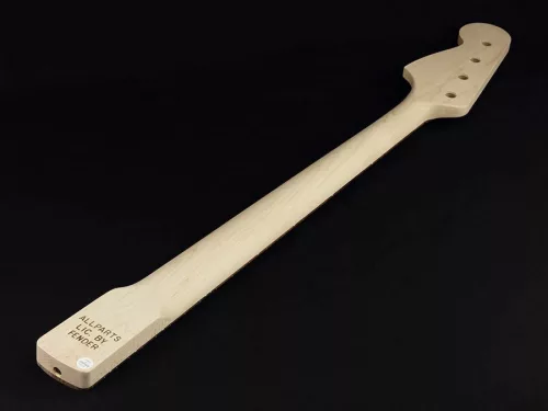 JRO Allparts  neck for Jazz Bass®, rosewood fretboard, 10" radius, 20 frets, sanded/unfinished