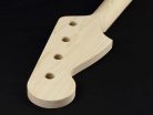 JRO Allparts  neck for Jazz Bass®, rosewood fretboard, 10" radius, 20 frets, sanded/unfinished