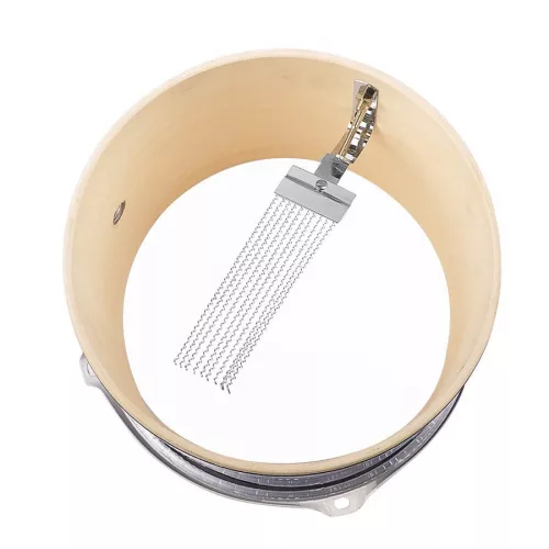 Hayman JSD-008-BU – Junior-Snare-Drum, 8", Blau mit Chrom-Hardware, mit Stöcken, Gurt und Haken