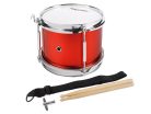 JSD-008-MR Hayman  junior snare drum, metallic red, with sticks, belt and hook, 8 inch