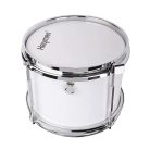 JSD-008-WH Hayman  junior snare drum, white with chrome hardware, with sticks, belt and hook, 8 inch