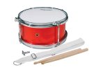 JSD-010-MR Hayman  junior snare drum, metallic red, with sticks, belt and hook, 10 inch