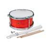 JSD-010-MR Hayman  junior snare drum, metallic red, with sticks, belt and hook, 10 inch