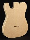 JTE-2A-BMCB Boston  vintage body Teaser (made in Japan), 2 piece alder, birdseye maple top / back veneer, cream binding