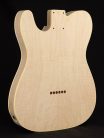 JTE-2A-CMCB Boston  vintage body Teaser (made in Japan), 2 piece alder, curly maple top and back veneer, cream binding