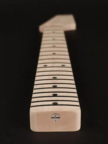 JTN21M-C Boston  contemporary neck, made in Japan, TE style, all maple, half paddle, 9,5" radius, 6105 fretwire