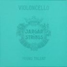 JVI-SET-YT Jargar Young Talent violin string set, medium, synthetic core