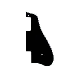 JZ3-B Boston  pickguard, 335-model, black, 3 ply