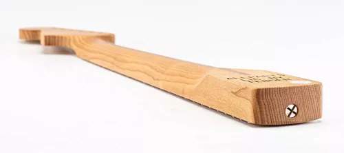 JZMORQ Allparts Select limited edition VIN-MOD replacement neck for Jazzmaster, quartersawn roasted maple, unfinished