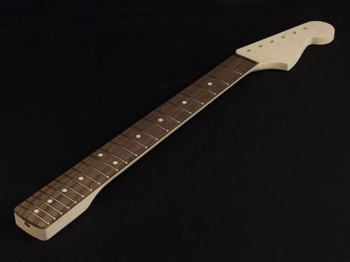 JZRO Allparts  neck for Jazzmaster®, rosewood fretboard, 9,5" radius, 21 tall frets, sanded/unfinished