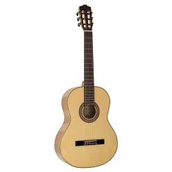   Jada S Salvador Cortez Iberia Series classic guitar, solid spruce top, flamed maple b&s, glossy finish