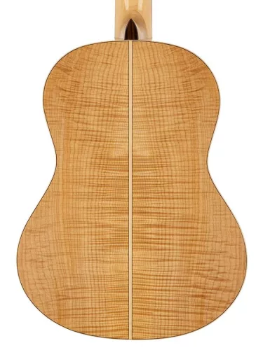 Jada S Salvador Cortez Iberia Series classic guitar, solid spruce top, flamed maple b&s, glossy finish