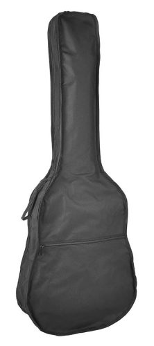 K-00-12 Boston  bag for classic guitar, unpadded, nylon, 2 straps, large pocket, black, 1/2-scale