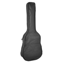   K-00-14 Boston  bag for classic guitar, unpadded, nylon, 2 straps, large pocket, black, 1/4-scale