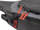 K-15-BG Boston Super Packer gig bag for classic guitar, 15 mm. padding, multiple pockets, black and grey