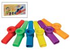 KA-1 Dadi  kazoo display box, with 12 plastic kazoos, various colors