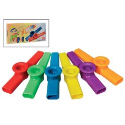   KA-1 Dadi  kazoo display box, with 12 plastic kazoos, various colors