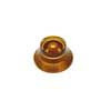 KA-160 Boston  bell knob, transparant amber