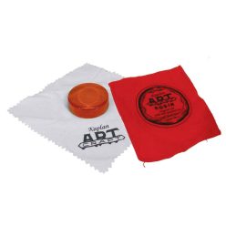   KA-CR6 D'Addario Kaplan Artcraft rosin for violin, clear, round in cloth