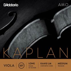   KA410-LM D'Addario Kaplan Amo viola string set, long scale,16" or more, medium