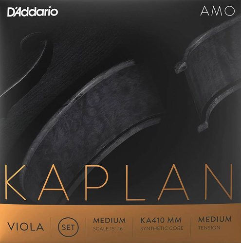 KA410-MM D'Addario Kaplan Amo viola string set, medium scale,15", medium tension