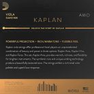 KA410-MM D'Addario Kaplan Amo viola string set, medium scale,15", medium tension