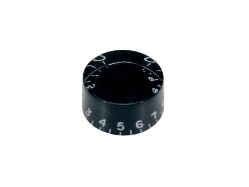 KB-110 Boston  speed knob (hatbox), transparent black