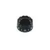KB-112 Boston  speed knob (notched edge), transparent black