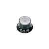 KB-130-T Boston  bell knob SG model, black with chrome cap, metric fit, tone