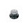 KB-134-V Boston  bell knob SG model, for inch type pot shaft, black with chrome cap, volume