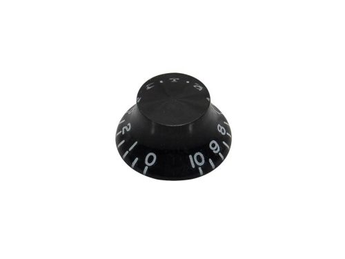 KB-160L Boston  bell knob, lefty, transparent black