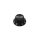 KB-1726-V Boston  bell knob, Stallion, black, fits both 24 fine (CTS) and 18 coarse knurl (Alpha), m.i. Japan, volume