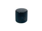 KB-205 Boston  dome knob, metal, diam 19,0 x19,0mm, with set screw, shaft size 6,1mm, black