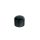 KB-220 Boston  dome knob, metal, diam 18,0 x18,0mm, with set screw allen type, shaft size 6,1mm, black