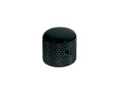 KB-225 Boston  dome knob, metal, diam 15,0 x14,0mm, with set screw allen type, shaft size 6,1mm, black