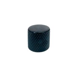   KB-230 Boston  dome knob, metal, diam 19,0 x19,0mm, push on, shaft size 6,0mm, black