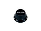 KB-240-V Boston  bell knob, Stallion, black, volume