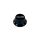 KB-244-V Boston  bell knob, Stallion, for inch type pot shaft, black, volume